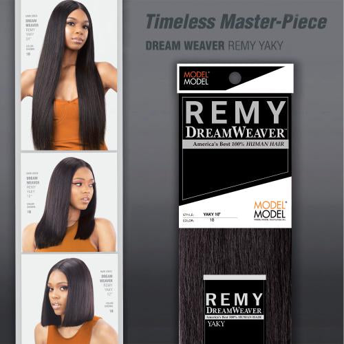 DREAM WEAVER YAKY 100% HUMAN HAIR
