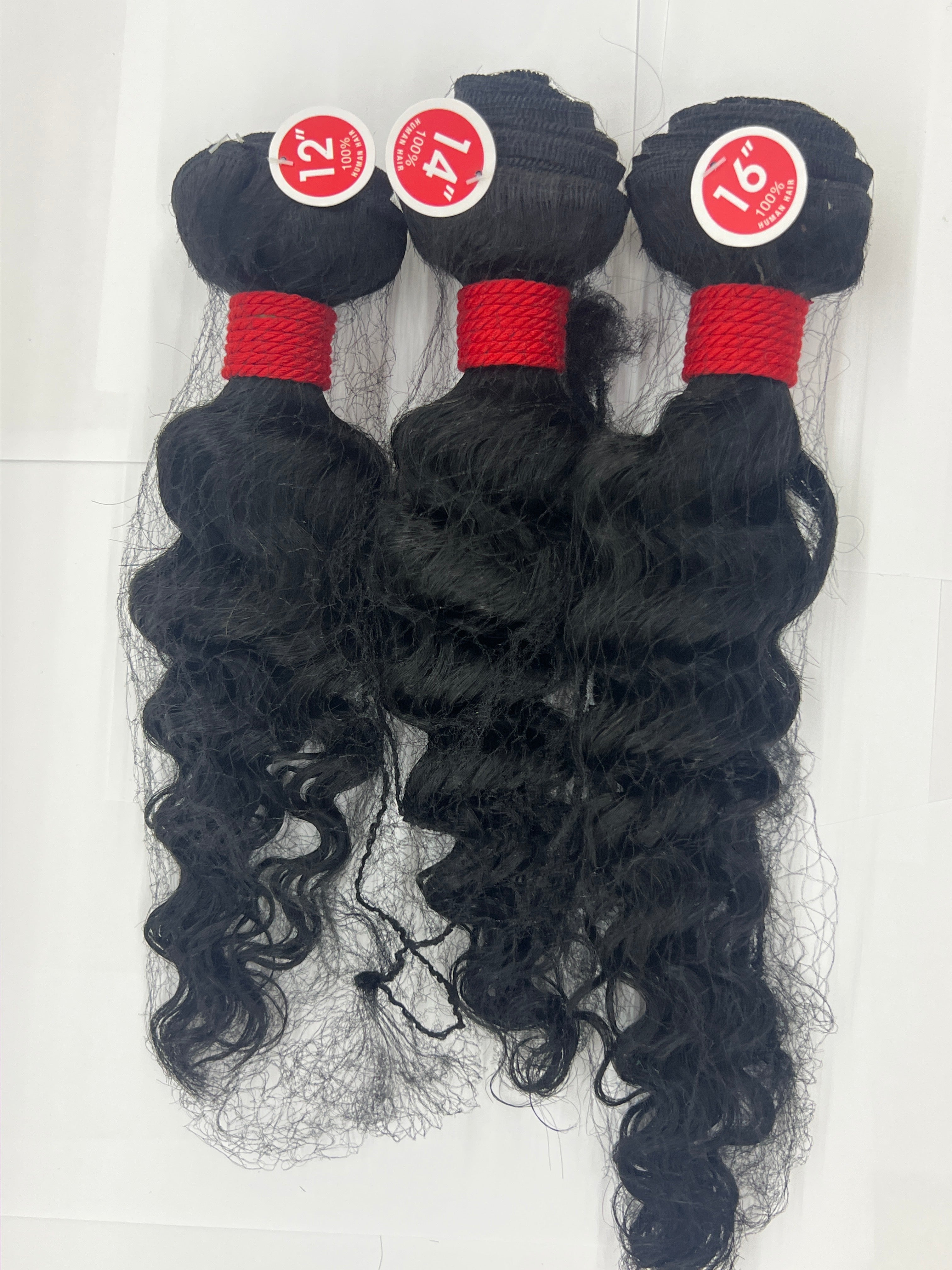 RED TAG 100% HUMAN HAIR STRAIGHT BODY WAVE DEEP WAVE