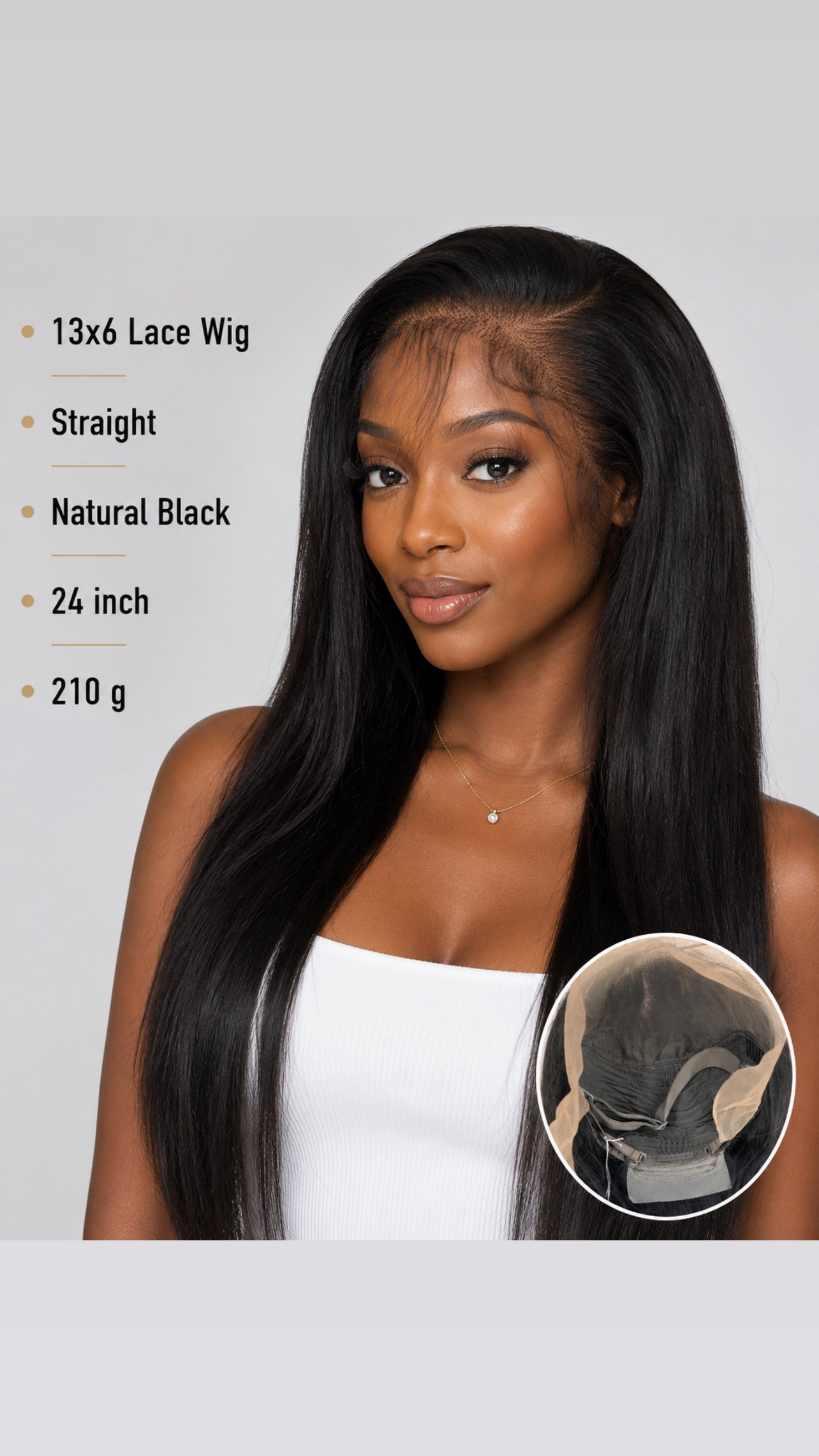 100% human hair wigs 13x6 straight body wave deep wave