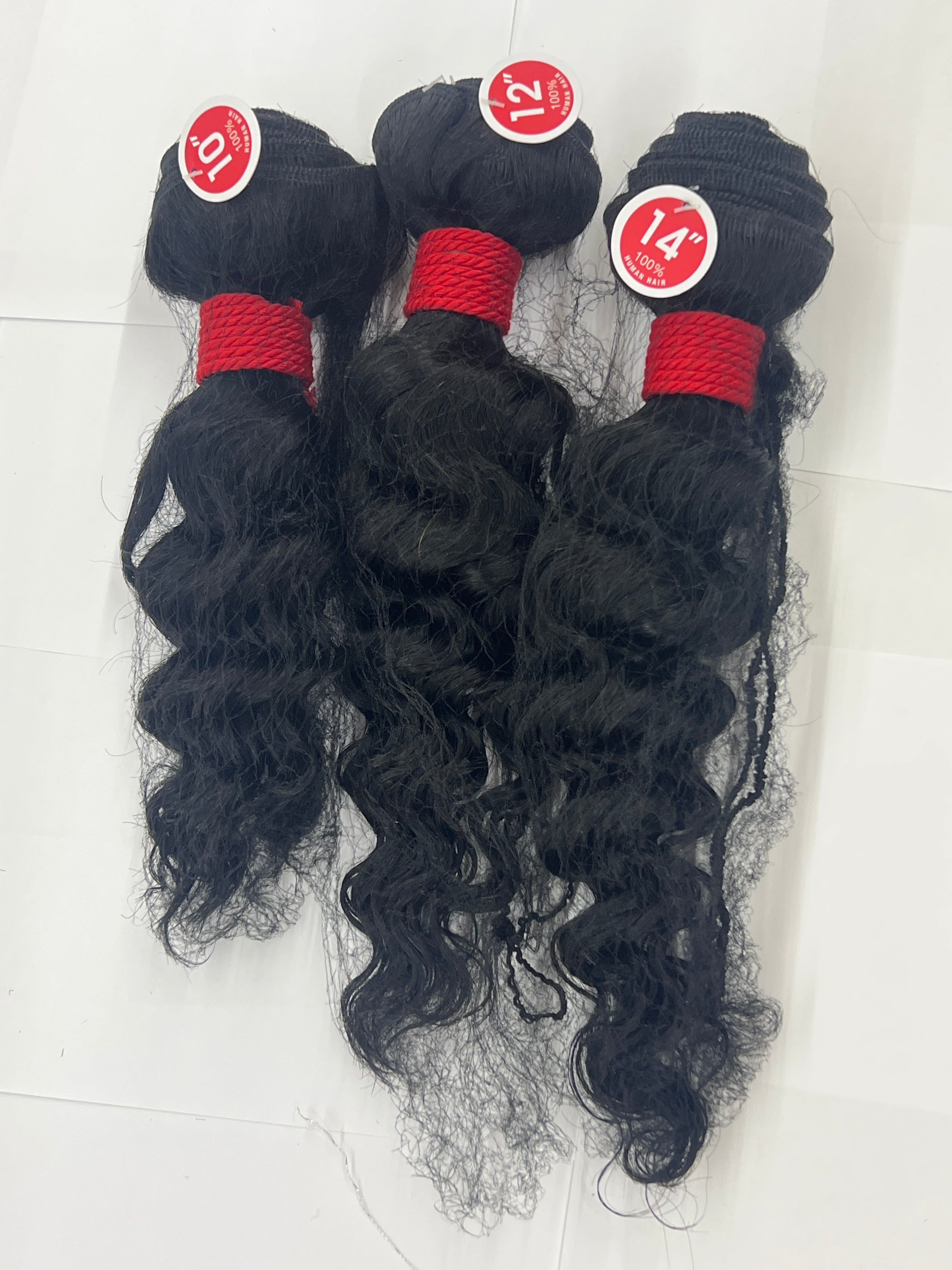 RED TAG 100% HUMAN HAIR STRAIGHT BODY WAVE DEEP WAVE