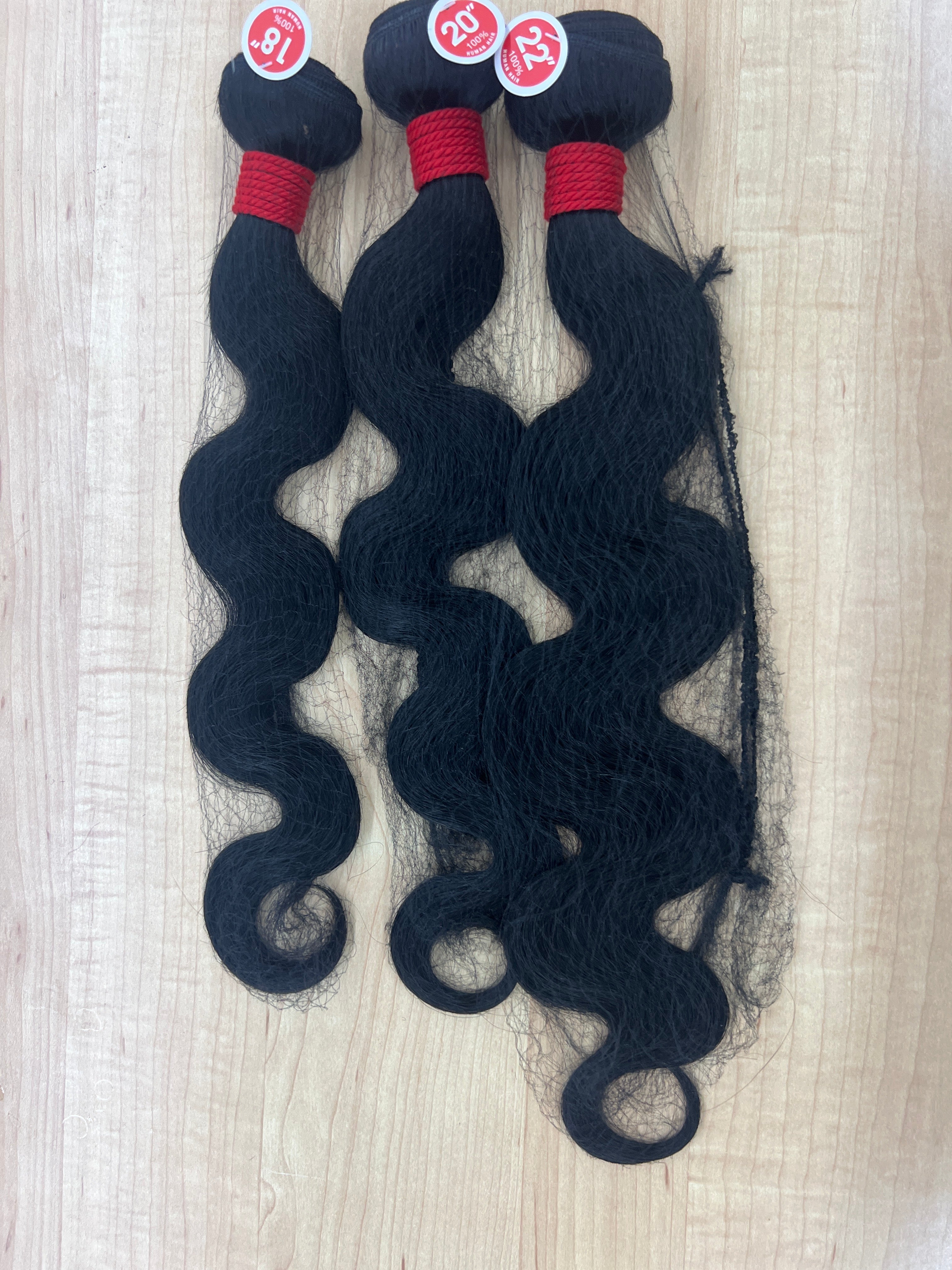RED TAG 100% HUMAN HAIR STRAIGHT BODY WAVE DEEP WAVE