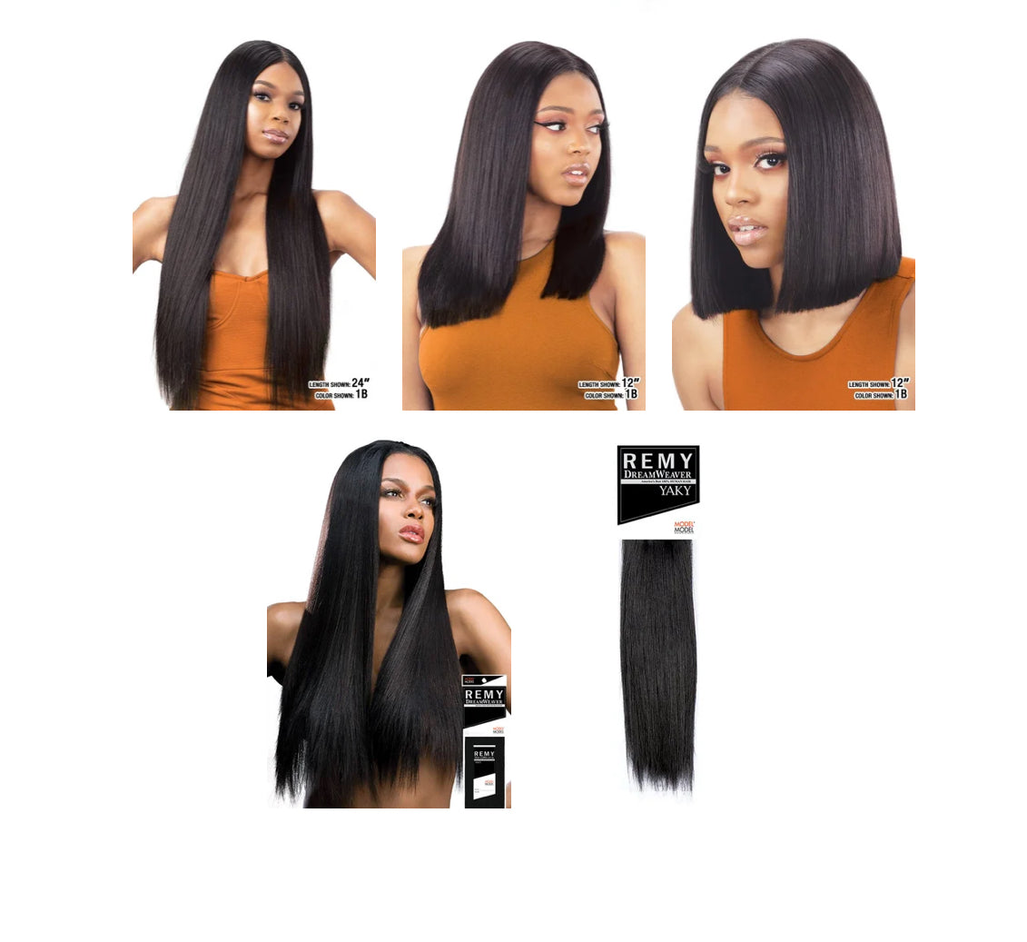 DREAMWEAVER®
100% HUMAN HAIR
DREAM WEAVER YAKY