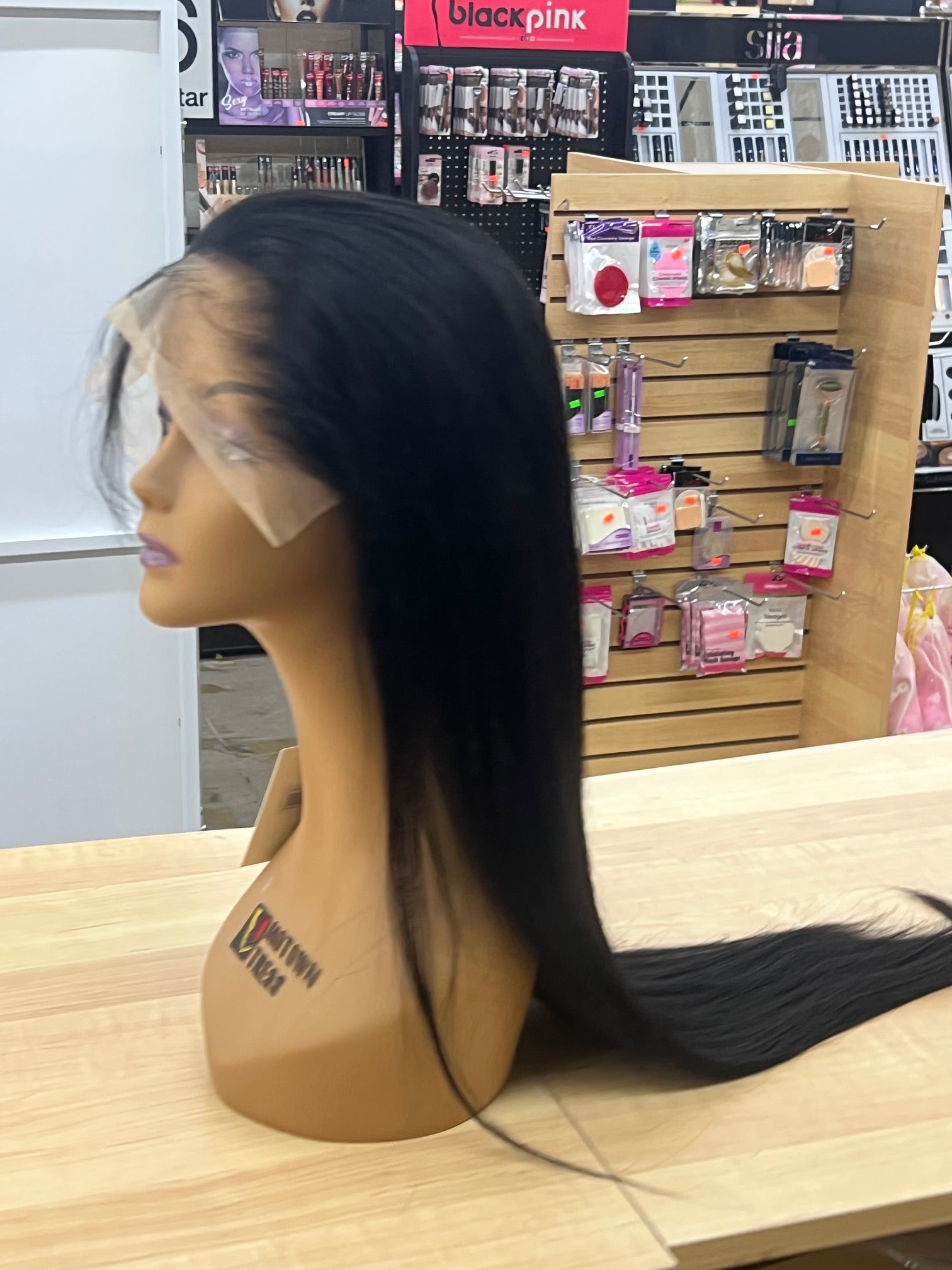 13x6 100%human hair wig 32"inch