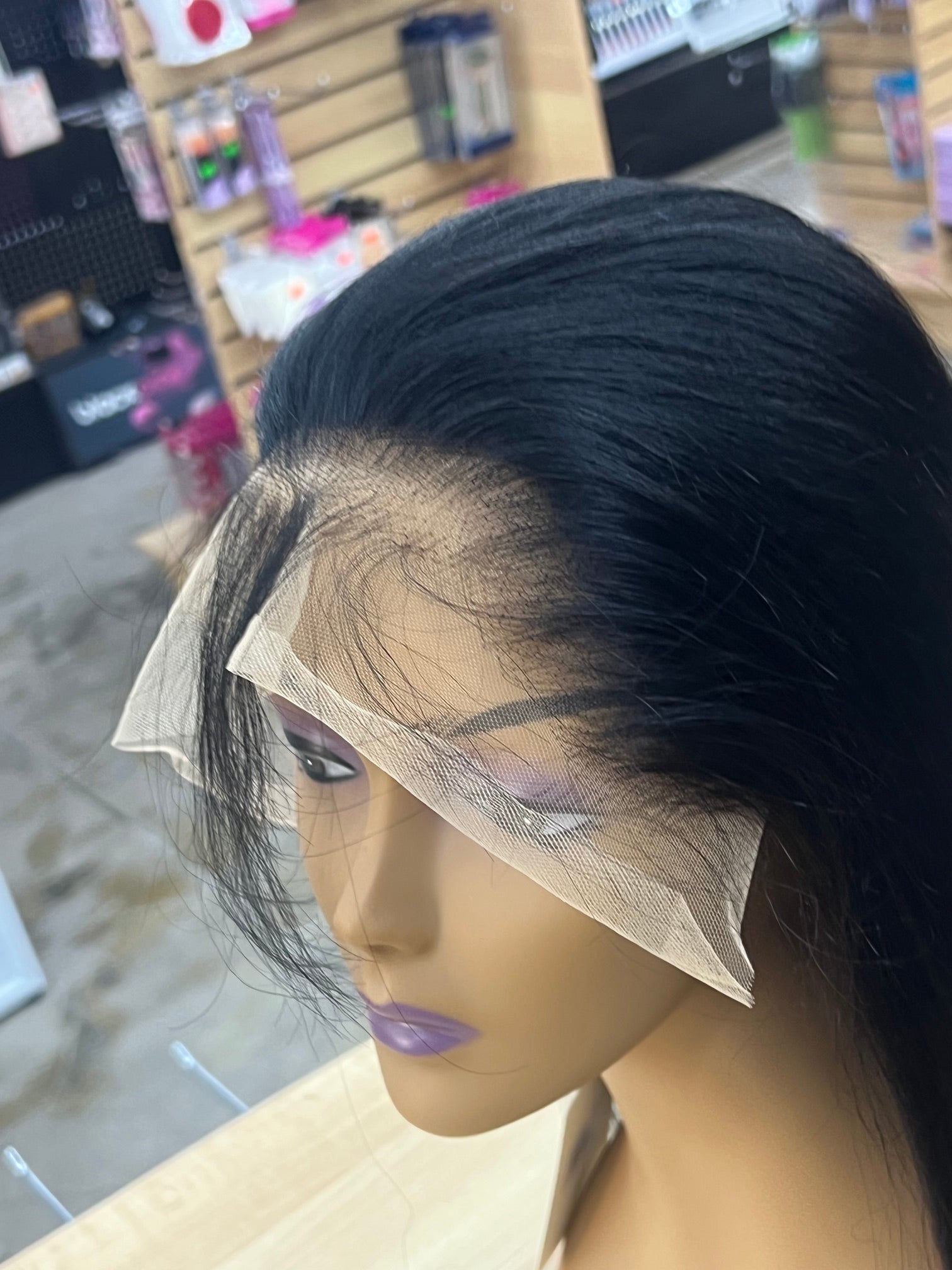 13x6 100%human hair wig 32"inch