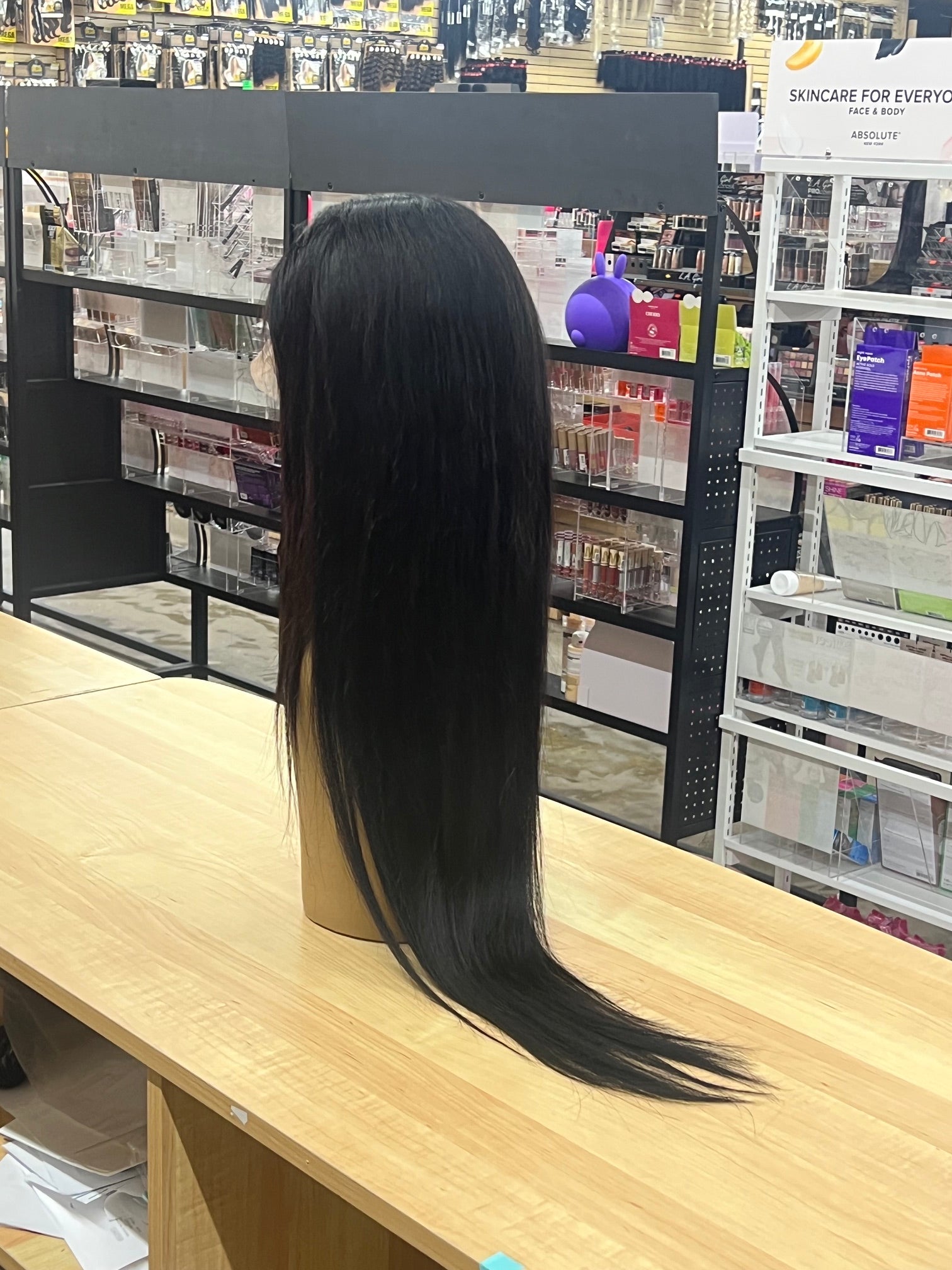 13x6 100%human hair wig 34"inch