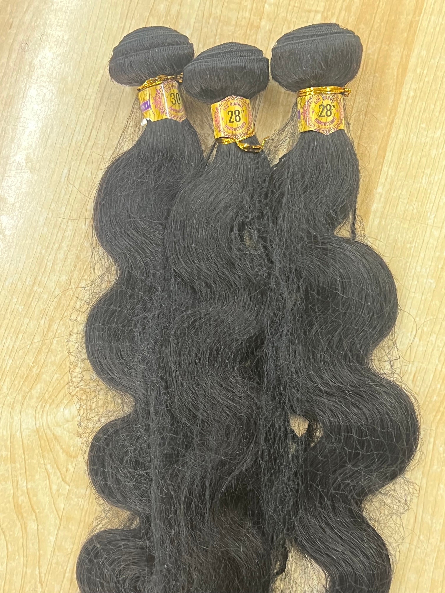 3 bundle deal 28"28"30" 100%human hair